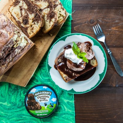 como hacer pan de helado