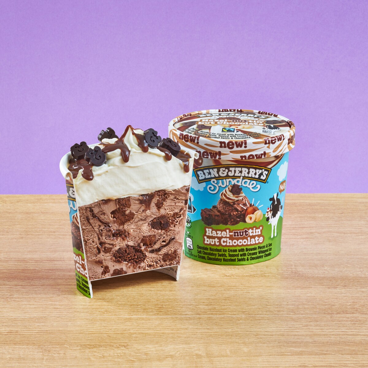 Hazel-nuttin' But Chocolate Sundae - Pint 3 / 4