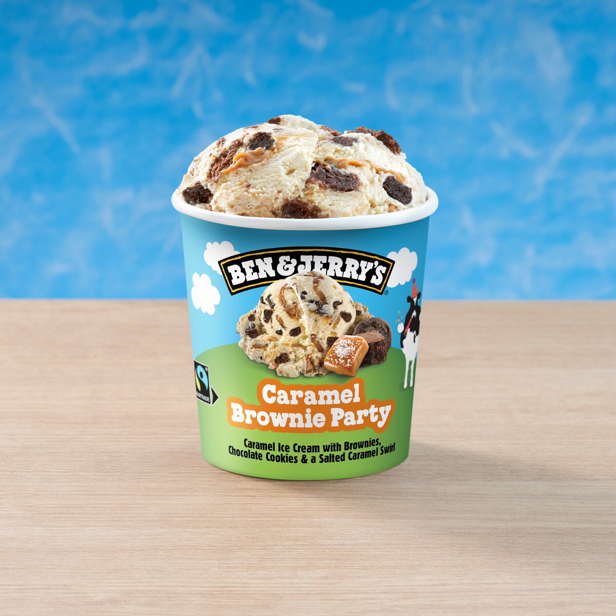 Caramel Brownie Party Helado - Pint 4 / 4