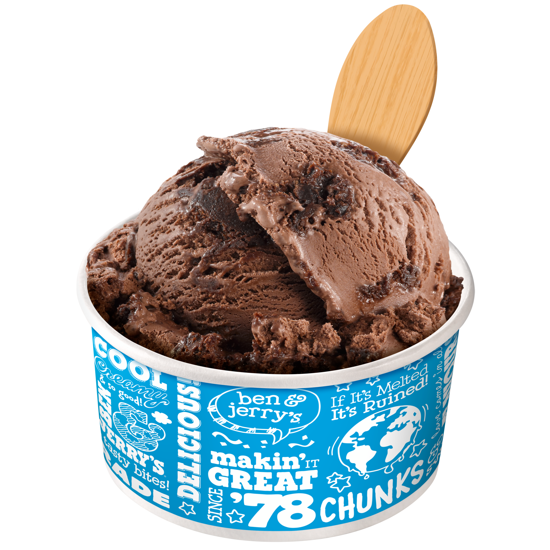 Chocolate Fudge Brownie Original Ice Cream Heladerias