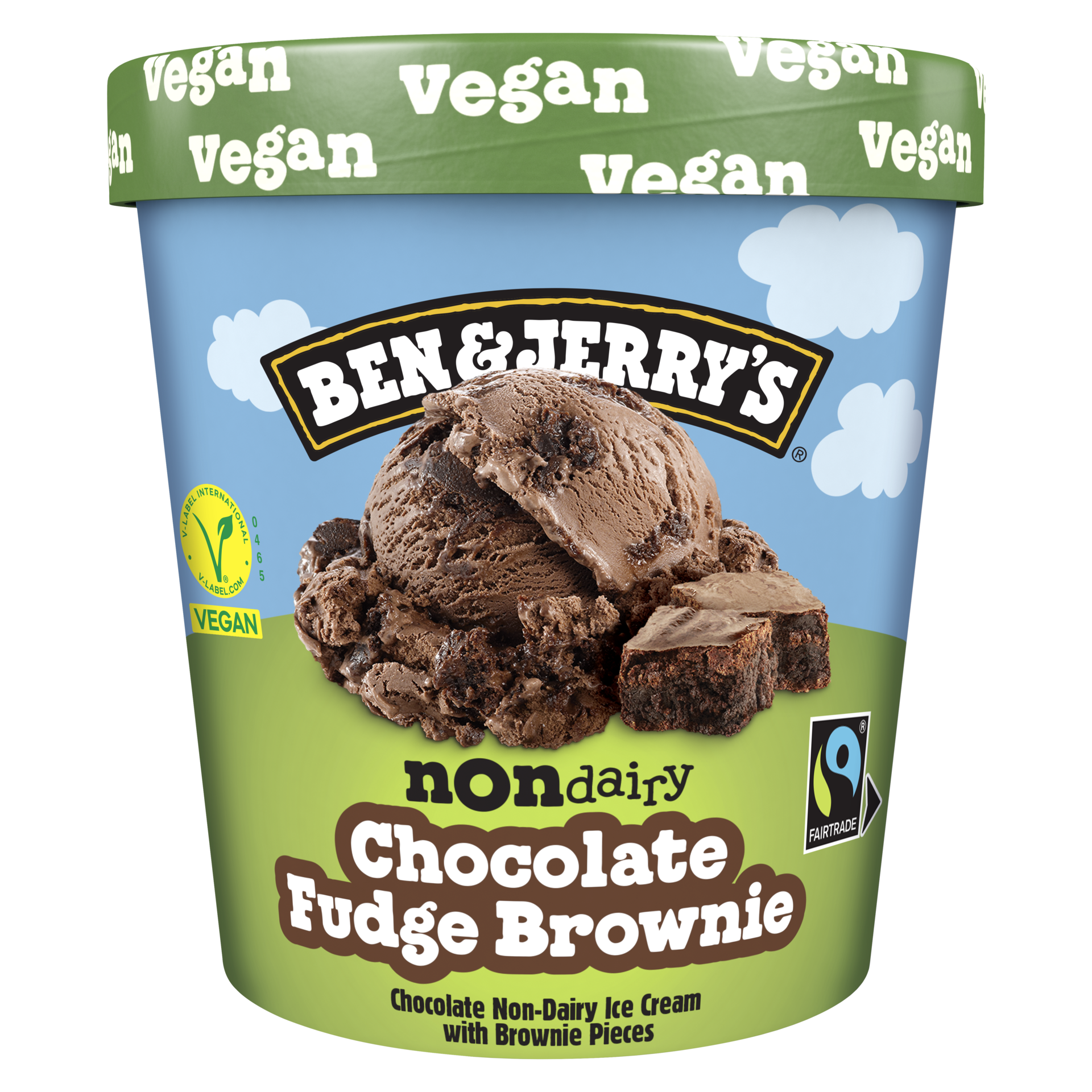 Chocolate Fudge Brownie Non-Dairy Non-Dairy Oat Pint